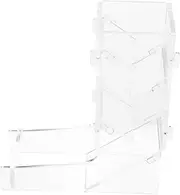 Gogogmee Future Dice Tower Acrylic Dice Tumbler Compact Rolling Dice Tower for Tabletop Games User-Friendly