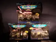 STAR WARS Micro Machines Sets (3) New/Sealed