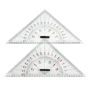 Chart Drawing Triangle Ruler for Ship Drawing 300mm -Scale Triangle Ruler6171