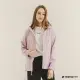 【Hang Ten】女裝-恆溫多功能-REGULAR FIT貼合針織防風外套(粉紫)