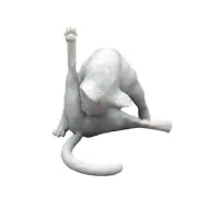 Cat Ornament Cat Ornament Cat Figurine Garden Sculpture Decor Ornament Ass