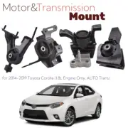 Engine & Trans Mount 4PCS 2014-2019 for Toyota Corolla 1.8L Sedan for Auto CVT (for: Toyota)