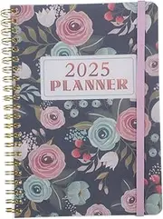 GARIOUANS Planner Notebook Academic Agenda with Monthly Weekly Layouts Coil Binding for Travel and Work Planning