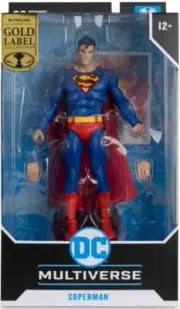 DC Multiverse Action Comics 7 Inch Action Figure - Superman Gold Label