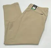Banana Republic Men's Flat Front Pants, Tan, Size 38X32