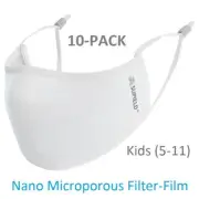 5-10-PACK | Kids (5-10) Supield Triple Layers Nano Microporous Filter Face Masks