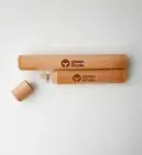 Bamboo tube travel case for kids toothbrush biodegradable eco friendly zero wast