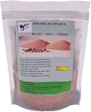 Subh Supplies Natural Walnut Shell Powder Face Scrub for Dead Skin Cells & Blackheads Scrub Formulation 400 Gms