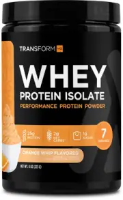 Whey Protein Isolate (WPI) Orange Whip Flavored 7 Servings - Preformance Prot...