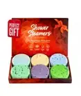 Cleverfy Shower Steamers Aromatherapy Oils (Box of 6) Self Care Bombs Red Set