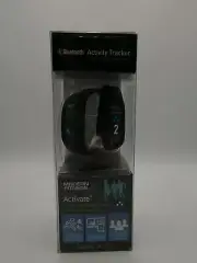 NEW NIB Modern Fitness Activate Bluetooth Activity Tracker BLACK