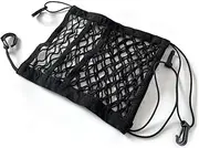 zolyet Car Mesh Organizer Seat Back Net Bag Barrier of Backseat Children Pet Dog Tissue Handbag Purse Holder Car Storage Netting Pouch Type 3