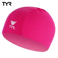 在飛比找PChome24h購物優惠-美國TYR 成人萊卡泳帽 Lycra Swim Cap Pi