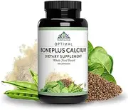 Optimal BonePlus Calcium 90 Capsules (15 Servings). Provides Highly absorable Calcium, helpps with Bone Strength and Health.