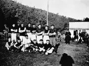 Woods Point Victoria 1920 - The Woods Point football team Old Photo