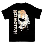Michael Myers Mask And Drips Halloween T-shirt TEE