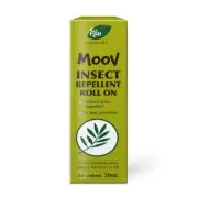 Ego Moov Insect Repellent Roll On Natural Active Ingredient 3hrs Protection 50ml