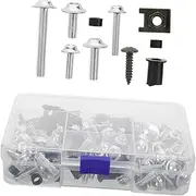 SOLUSTRE 1set Motorcycle Bolt: Windscreen Screws and Fasteners Aluminum Modification Parts for Motorbike Body and Windshield