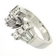 14K Diamond Semi Mount Engagement Ring Setting 1.17 Cts - (VS2-F)