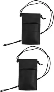 MUSISALY Hair Cutting Scissor Bag Stylist Tool Pouch Protective Slots Hardwearing Pu Hairdressing Tool Belt