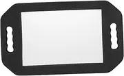 Baluue Handheld Makeup Mirror Black Foams Frame Rectangular Beauty Salon Mirror Surprise Women Girls