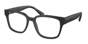 Prada PR A09V 12P1O1 Men's Glasses Black Size 52 - Private Health Rebate - Blue Light Block Available