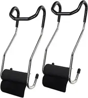 Oshhni Dumbbell Spotter Hooks Dumbbell Hooks for Dumbbell Bench Press Stable Structure Hangers Dumbbell Hooks Handles for Home Gym