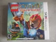 SEALED NINTENDO 3DS LEGO LEGENDS OF CHIMA LAVAL'S JOURNEY W/ CRAWLEY FIGURE