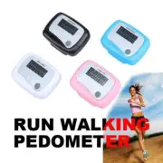 LCD Digital Step Pedometer Walking Calorie Counter Belt Run Dis AU