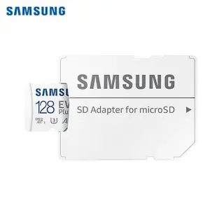 三星SAMSUNG 128G EVO Plus micro SDXC U3 A2 V30 UHS-I高速記憶卡 廠商直送