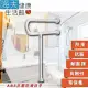 【海夫健康生活館】裕華 ABS抗菌系列 P型 面盆抗菌扶手 70X75cm(T-110B)