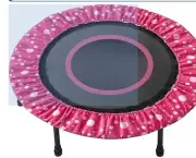Mini Trampoline Cover 38" six leg thick material bubbly pink