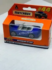 1998 MATCHBOX SUPERFAST #44 DARK BLUE MITSUBISHI 3000GT SPYDER NEW IN BOX