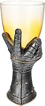 Cabilock Hand Shaped 400ml Knight Glove Glass Goblet Stylish Unique Whiskey Cup