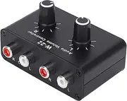 3.5mm Stereo Volume Controller, Inline Audio Volume Control Attenuator, Left and Right Channel Balance Adjustment, Mini Attenuator Knob, Plug and Play
