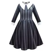 Wednesday Addams Nevermore Costume Dress Addams Family Halloween School Uniform