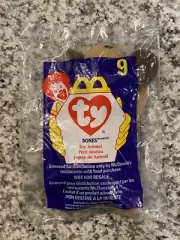 TY Teenie Beanie Babies #9 Bones 1998 McDonald's Plush Toy Errors