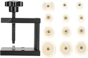 [BGBLKLGPPN] Watch Case Press Tool 12 Dies Rotary Watch Crystal Front Back Case Cover Screw Adjuster Closer Presser Watchmaker Repair Kit Repair Tool Kit