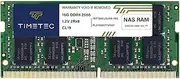 Timetec 16GB DDR4 2666MHz PC4-21300 Unbuffered ECC UDIMM 1.2V CL19 2Rx8 Dual Rank 260 Pin SODIMM Memory RAM Module Upgrade (16GB)
