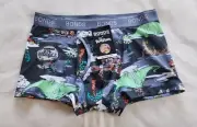 Bonds x Flintstones Mens MWJDW 0IG Bedrock Print GuyFront Trunk Brief Size M New