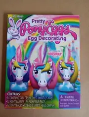 Easter Unlimited Pretty Pony Magical Unicorn Easter 65pc Egg Decorating Kit