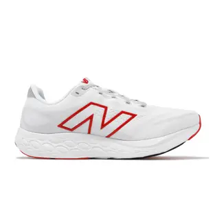 New Balance 慢跑鞋 Fresh Foam 680 V8 2E 男鞋 寬楦 白 紅 緩衝 運動鞋 NB M680LC8-2E