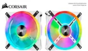 CORSAIR QL140 RGB White, ICUE, 140mm RGB LED PWM Fan 26dBA, 50.2 CFM, Single Pac