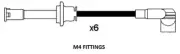 Alfa Romeo155. 2.5 inj V6 8mm FORMULE POWER Performance lead set. FP553
