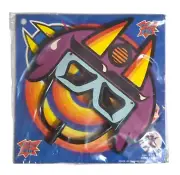 VINTAGE KRONOS TOYS SPACEMAN ALIEN HALLOWEEN PARTY NOISY MASK NEW IN CARD RARE
