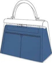 [DGAZ] Purse Pillow Shaper Insert for Hermes lakis Bags, Silky Pillow Shaper for Luxury Handbags