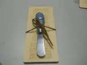 DEMDACO Gray Pattern Cheese Spreader With Recipe