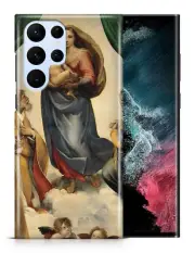 CASE COVER FOR SAMSUNG GALAXY|RAPHAEL - SISTINE MADONNA ART PAINT