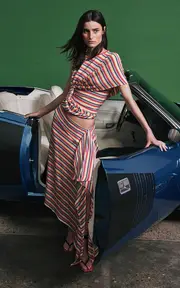 [Christopher Esber] Calypso Floating Jersey Skirt