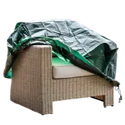 Worth Covering - Outdoor 1-Seater Sofa Cover - 105cm L x 85cm W x 85cm H x 60cm H